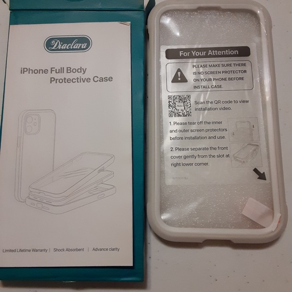 Diaclara iPhone Full Body Protective Case - Picture 2 of 2